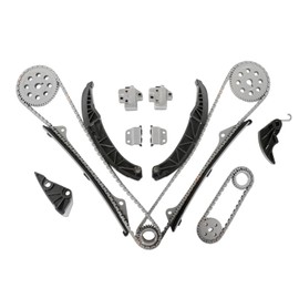 INGKAN Engine Timing Chain Kit TK10880 Fits for 2006-2011 Azera Entourage Genesis Santa Fe Sonata Sorento Sedona 3.3L 3.5L 3.8L G6DB G6DC G6CD G6DA TK10880 Timing Chain Replacement Parts