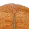 Ginger Wig Short Ginger Wavy Curly Wig for Halloween Cosplay