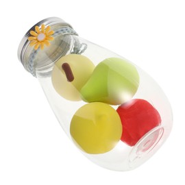 OHPHCALL Cute Versatile Makeup Sponges 4pcs Wet Eggs in Lemon Strawberry Avocado Pear for Blending Travel Set Gentle on Skin