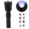 Telescopic LED Flashlight High Bright USB Rechargeable Zoomable Flashlights IPX4