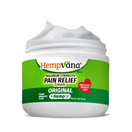BulbHead As Seen On TV Hempvana Original Relief Cream Maximum Strength, The Hemp Cream for Muscle Joint Back Knee Shoulder Neck Elbow Hand Foot new