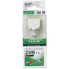 ELPA TEA-004 Double Outlet, For Telephones, 6 Pole-2 Core/4 Core