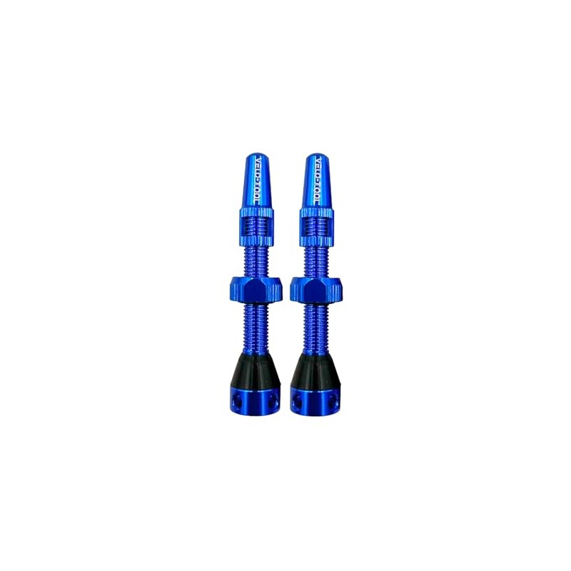 Bicycle Tubeless Tyre Valves (Blue, 44mm) (Blue, 44mm)