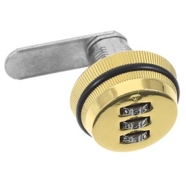 Operitacx Password Security Lock Safe Lock Padlock Burglary Protection Combination Lock Coded Cabinet Locks Drawer Locks Metal Golden