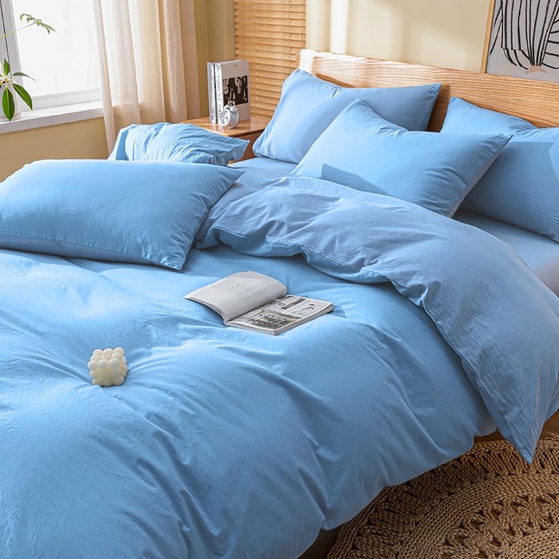 Lirex 2 Pack Pillow Cases, 100% Cotton Breathable Pillowcases Pillow