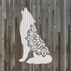 Mandala Wolf Stencil - Reusable Stencils for Painting - Create