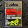 Mavrk Fly Fishing Slotted Tungsten Beads (Chartreuse, 3mm)
