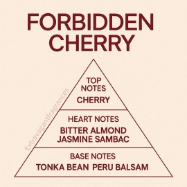 extravagantfragrances Forbidden Cherry  Perfume Body Oil 1/3 Oz (10ml) Roll-on