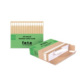 f.e.t.e | Bamboo Cotton Buds | Biodegradable & Compostable | Sustainable | Vegan