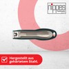 nippes Solingen Premium Nail Clippers with Nail Catcher Green Fingernail
