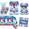 Obussgar Hockey Party Decoration - Hockey Birthday Party Tableware Supplies