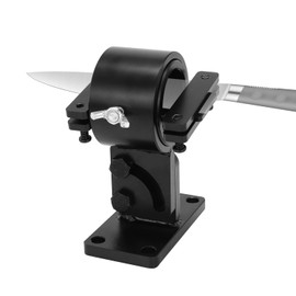 SCOTTCHEN Swivel Knife Making Vise, Knife Vise Tool, Knife Making Clamp,Work Bench Vise Tilts Rotates for Knife Making 360 Degree-1 Pack