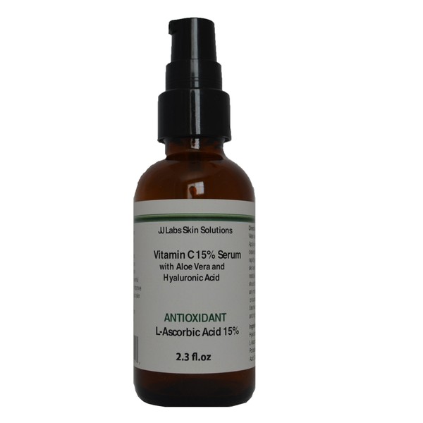 Vitamin C 15% serum with Hyaluronic Acid and Aloe Vera (2.3 fl.oz)