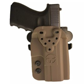 Ultimate Arms Gear Kydex OWB Modular Multi-fit Holster - Size 4-C - Color: FDE