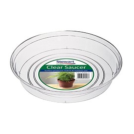 Stewart 2846008 25.5 cm Clear Saucer - Clear