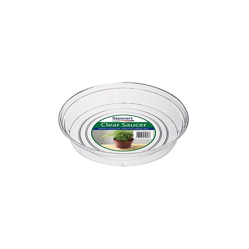 Stewart 2846008 25.5 cm Clear Saucer - Clear