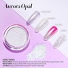 Born Pretty Silver Chrome Nail Powder Super Glossy Mirror Effect