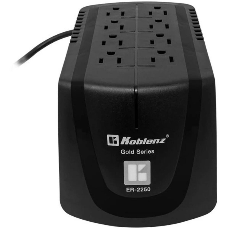 Koblenz Regulador Koblenz Er-2250, 8 Contactos, P/ Audio-video, Ngro Color