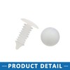 A ABSOPRO Car Clips Rivets 6.5mm Hole Dia Fastener Plastic
