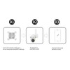 Smart Security Camera Wireless WiFi Indoor Surveillance Camera Infrared Night