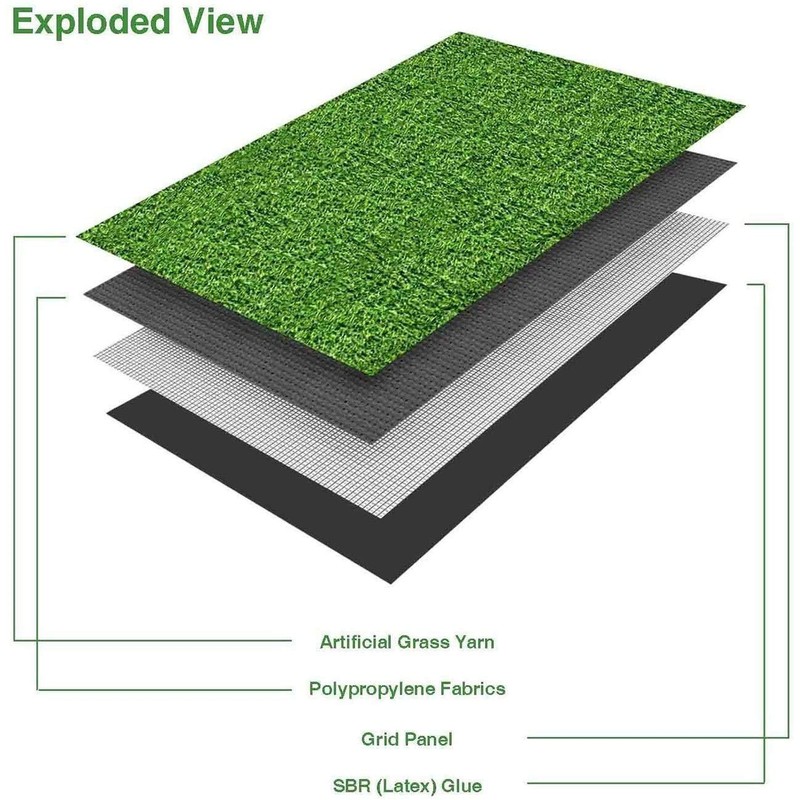 LITA Golf Putting Green Hitting Mats- 7FT x 8FT,Golf Training