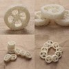 Natural Loofah Sponge Slices for Soap Making, 20 Pcs Natural