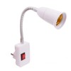 CABLEPELADO E27 Lamp Holder with Switch E27 Plug Adapter 360°