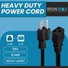 IronBox Electric - Heavy Duty 5-15P to C19 Power Cord