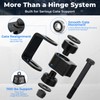 2 Pack Weld On Hinges, Adjustable Heavy Duty Gate Hinges