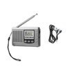 Portable Mini Radios FM/MW/SW Receiver with Digital Alarm Clock FM