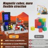 Magnetic Building Blocks Set, 150 Pieces STEM Learning Toy with