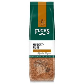 Fuchs Spices - Nutmeg Ground in Recyclable Refill Bag - 50 g