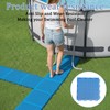 GHYKL 16 Pcs Interlocking Pool Drainage Mats, 10.3" x 10.3"