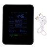 CO2 Detector Portable Battery Operated Carbon Dioxide HCHO TVOC Temp