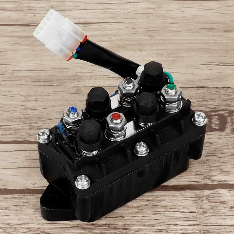 Solenoid, ATV Winch Solenoid Valve Assembly Fit for Arctic Cat