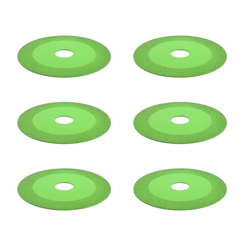 6Pcs Glass Cutting Disc Ultra Thin Saw Blade Wheel Grinding