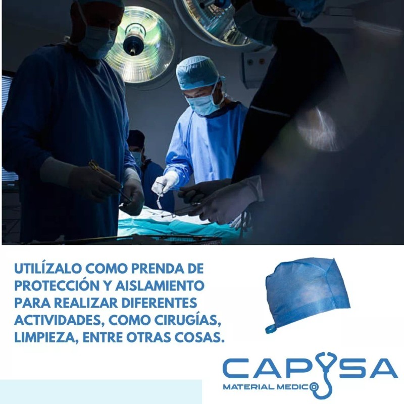 Capysa Gorro Quirúrgico Desechable Tela Sms - 500 Pz