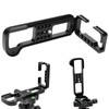 Aluminium Alloy L Quick Release Plate Vertical Shooting Handle Multihole
