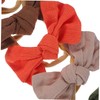 Hohopeti 16pcs Cute Bow Hair Ties for Elastic Soft Hair
