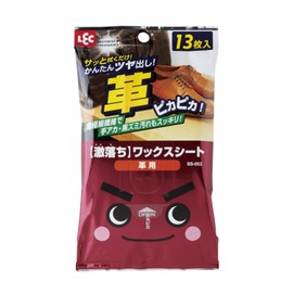 LEC SS-052 Geki Drop Wax Sheet for Leather, 13 Sheets (Microfiber)