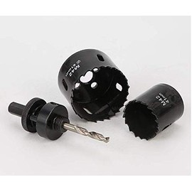 TOOLSTAR Bi-Metal Hole Saw M42 HSS Hole Saw 79mm Bi-Metal Hole Saw Opener Drill Bit Hole Cutter Tool for Wood Aluminum Iron Sheet Pipe Plastic