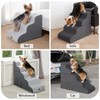 Garnpet Dog Stairs for High Beds with Tunnel, 5-Step Dog
