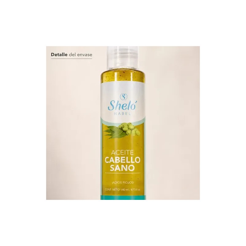 Aceite Cabello Sano Sheló Nabel 140 Ml / Repelente De