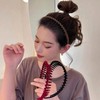 Unisex Face Washing Hairband to Keep Bangs Dry Accessory Brown One Size 4ea