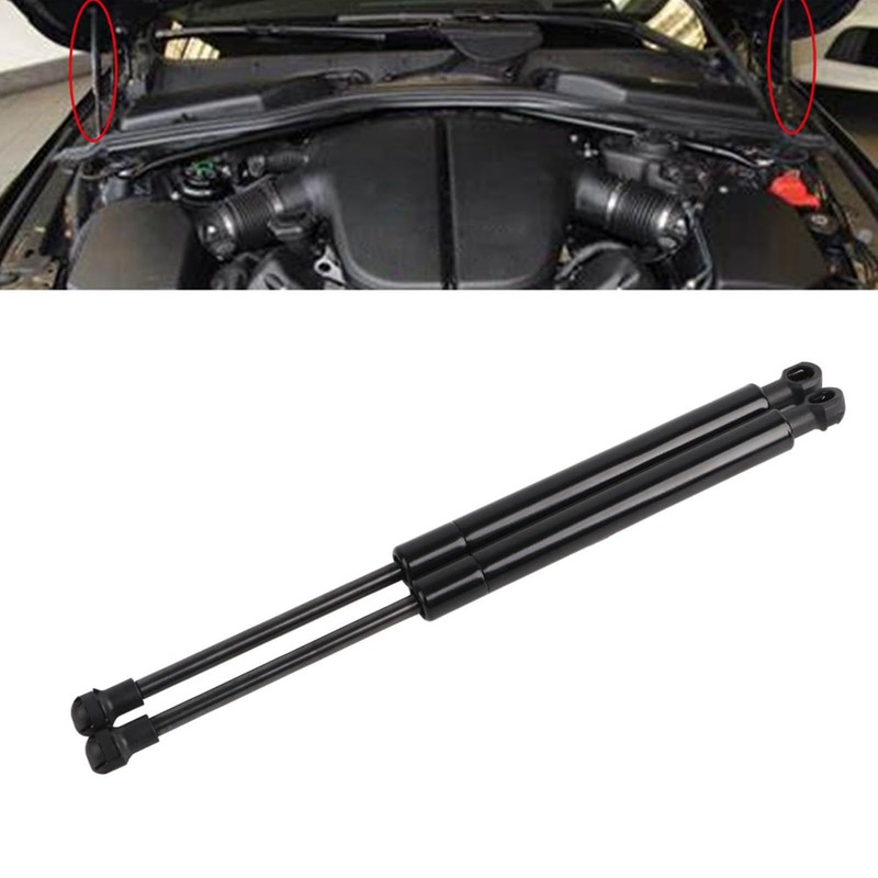 CYSFETENA 2 x Gas Struts Bonnet Support Bonnet Bracket for