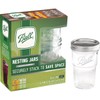 Ball Glass Nesting Mason Jars with Lids & Bands, Wide