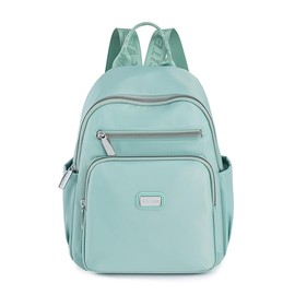 YANAIER Small Backpack Purse for Women Girls Waterproof Lightweight Travel Daypack Casual Mini Rucksack Light green