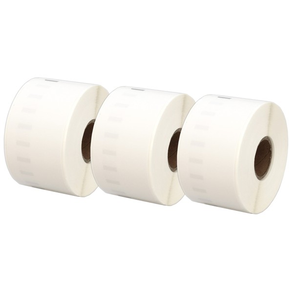 3 Compatible Rolls 11356 S0722560 89mm x 41mm Labels for