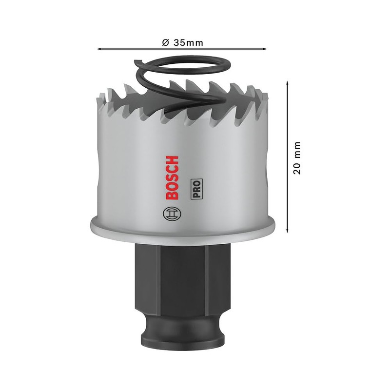 Bosch 1 x Pro Sheet Metal Power Change Plus Hole