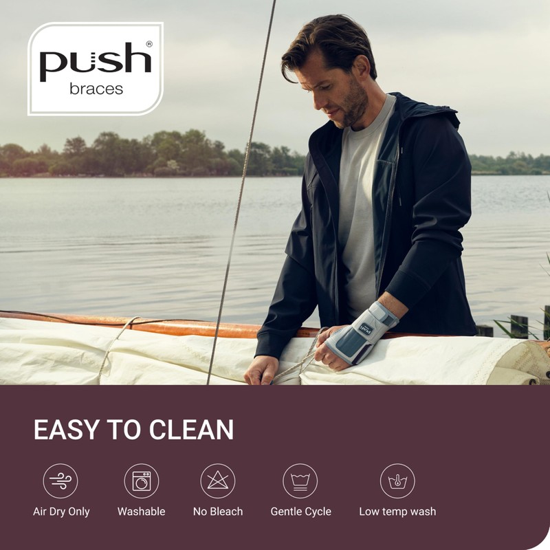 PUSH Med Wrist Brace – Sleek Wrist Support with Maximum